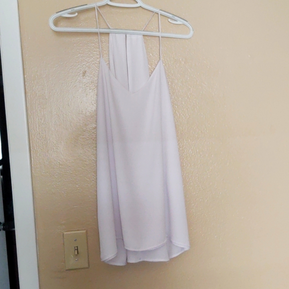White lightweight Cami size medium